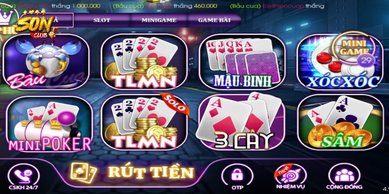 Trải nghiệm game bài đẳng cấp SonClub ngay hôm nay 3 Cách tận hưởng game bài SonClub hiệu quả hơn